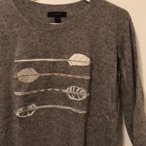 JCrew arrow crewnexk sweater - XXS